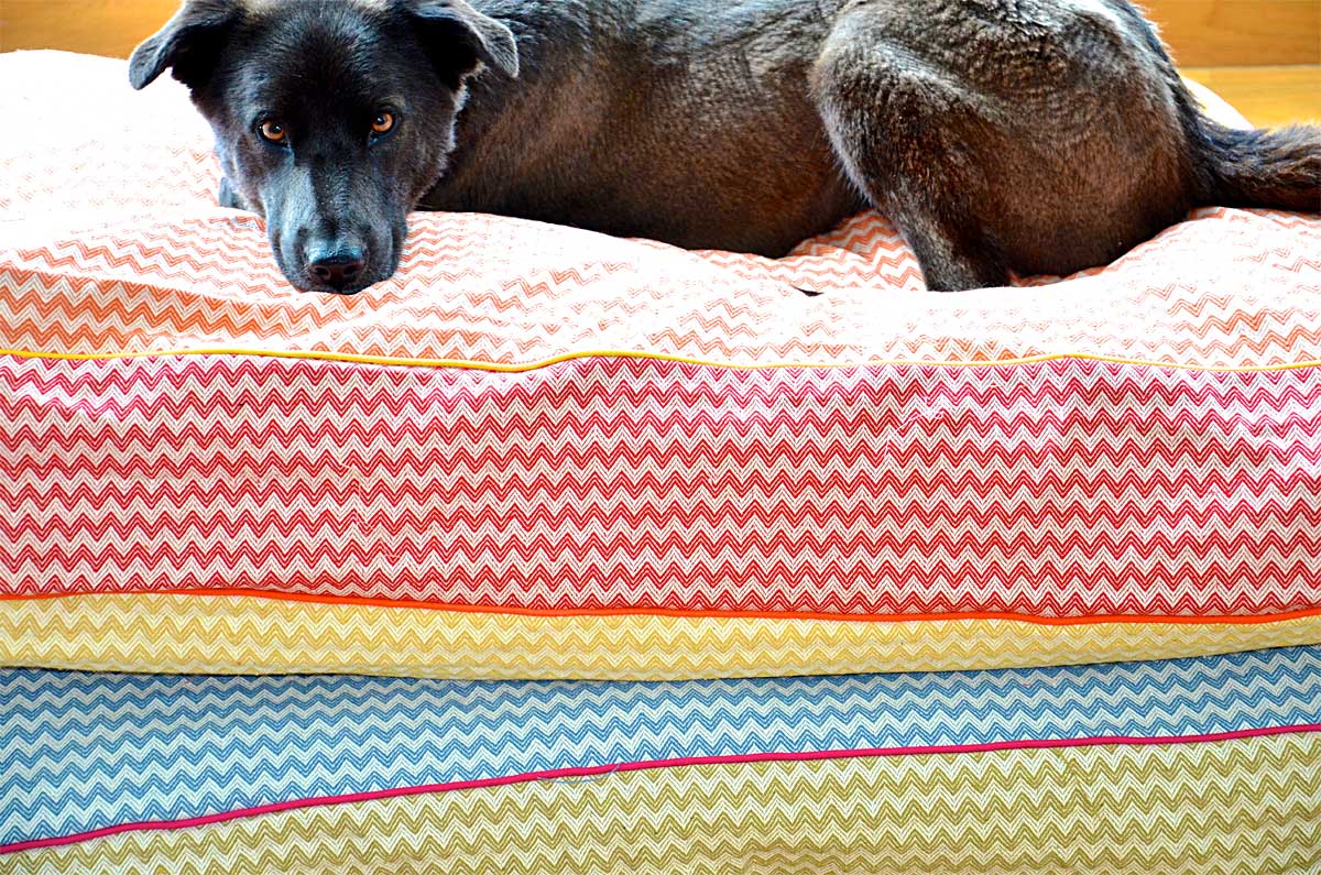 Linen-cotton Dog beds