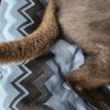 ZigZag Seaside Fur Blanket / Small - Image 3